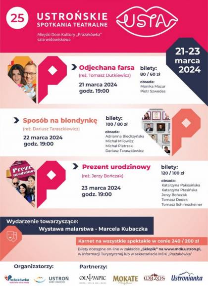 Ustrońskie Spotkania Teatralne UST-a 2024 - Prezent urodzinowy